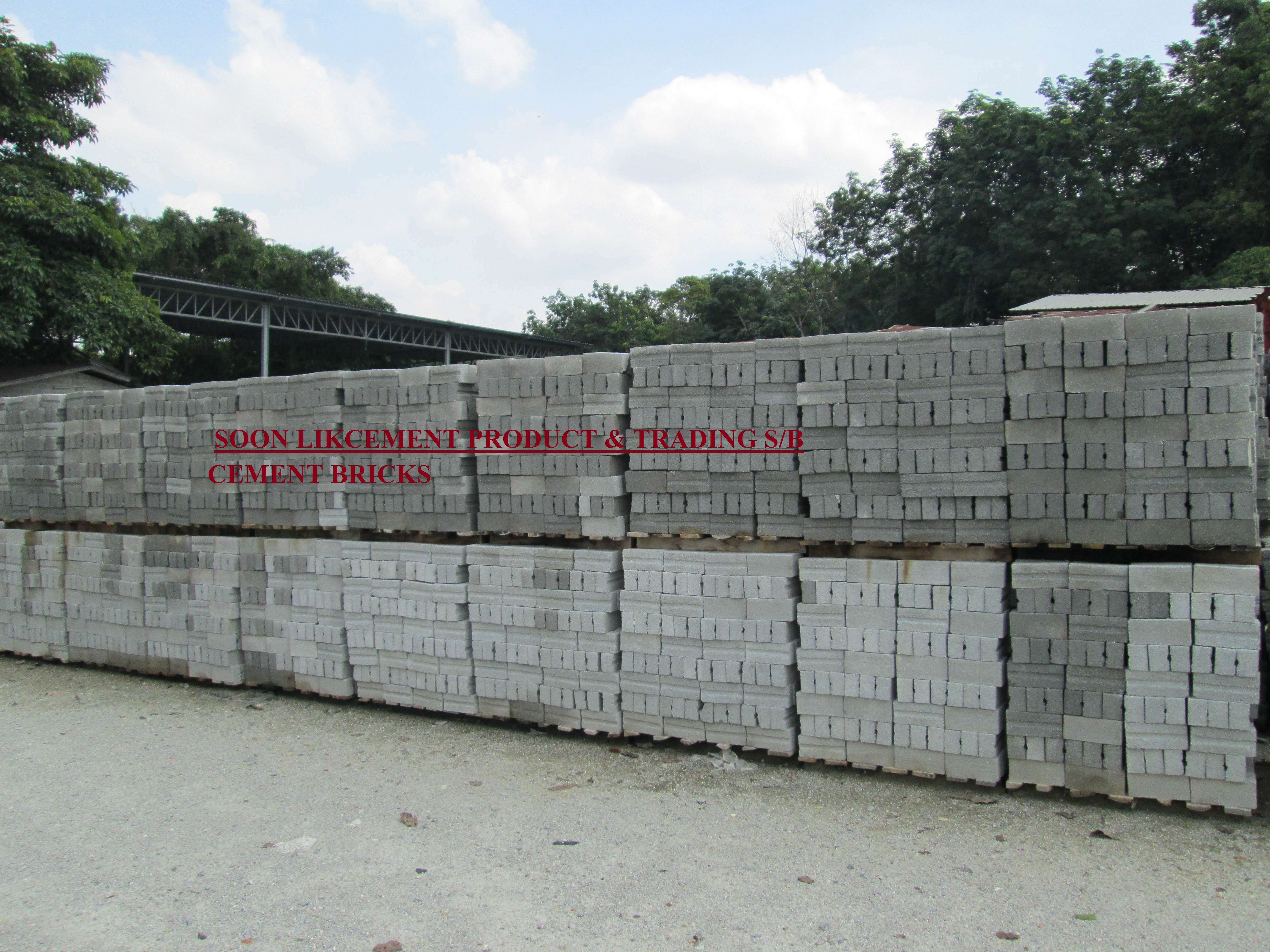 CEMENT BRICK & HOLLOW BLOCK - Soon Lik Cement Product & Trading Sdn Bhd